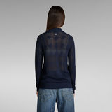 G-Star RAW® Pointelle Knitted Sweater Dark blue