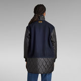 G-Star RAW® Long Wool Quilted Liner Dark blue