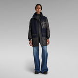 G-Star RAW® Long Wool Quilted Liner Dark blue