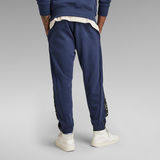 G-Star RAW® Pantalon en molleton Sport Stripe Bleu foncé