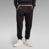 G-Star RAW® Pantalon en molleton Sport Stripe Noir