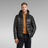 G-Star RAW® Attacc Quilted Hooded Jacket Black