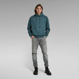 G-Star RAW® Moto Hooded Sweater Medium blue