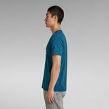 G-Star RAW® Originals T-Shirt Midden blauw