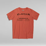 G-Star RAW® T-shirt Originals Rouge