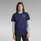 G-Star RAW® Unisex Badge Logo+ T-Shirt Medium blue