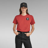 G-Star RAW® T-Shirt Unisex Badge Logo + Rouge