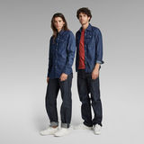 G-Star RAW® Unisex 3301 Slim Shirt Donkerblauw