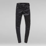 G-Star RAW® Lynn Mid Super Skinny Jeans Zwart