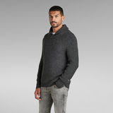 G-Star RAW® E Shawl Collar Knitted Sweater Multi color