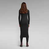G-Star RAW® Slim Rib Hidden Pocket Dress Black