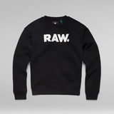 G-Star RAW® Premium Core RAW. Crewneck Black
