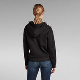 G-Star RAW® Premium Core Originals Logo Hooded Sweatshirt Schwarz