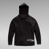 G-Star RAW® Back Snaps Hooded Sweater Black