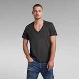 G-Star RAW® Basic V-Neck T-Shirt 2-Pack Schwarz