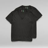 G-Star RAW® Basic V-Neck T-Shirt 2-Pack Black