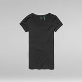 G-Star RAW® Basic V-Neck Cap Sleeve T-Shirt Zwart