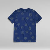 G-Star RAW® Shield Allover Slim T-Shirt Multi color