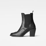 G-Star RAW® Tacoma II Chelsea Leather Boots Zwart side view