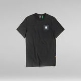 G-Star RAW® T-Shirt Unisex Badge Logo Noir