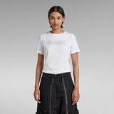 G-Star RAW® Anglaise Graphic Slim Top White