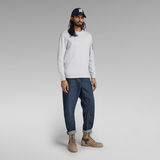 G-Star RAW® Lightweight Zip Pocket Relaxed Sweater Grey