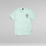 G-Star RAW® Wavy Chest Logo T-Shirt Green
