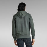G-Star RAW® Quilted Hooded Sweatshirt Grau