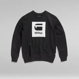 G-Star RAW® Raw Boxed Graphic Sweater Black