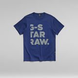 G-Star RAW® Camiseta Bold Graphic Azul oscuro