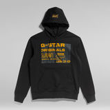 G-Star RAW® Originals Hooded Sweater Black