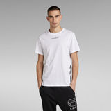 G-Star RAW® T-shirt Sport A Tape Blanc