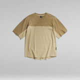 G-Star RAW® T-shirt Cut & Sewn 3\4 Loose Multi couleur