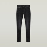 G-Star RAW® 3301 High Skinny Jeans Zwart