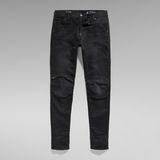 G-Star RAW® 5620 3D Zip Knee Skinny Jeans Zwart