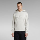 G-Star RAW® Double Pocket Loose Hooded Sweatshirt Grau