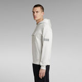 G-Star RAW® Double Pocket Loose Hooded Sweater Grey