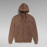 G-Star RAW® Premium Core Hooded Zip Sweatshirt Braun