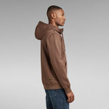 G-Star RAW® Premium Core Hooded Zip Sweatshirt Braun
