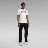G-Star RAW® T-shirt Raw Originals Slim Blanc
