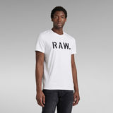 G-Star RAW® Stencil RAW T-Shirt Weiß