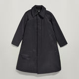 G-Star RAW® Padded Wide Trench Black
