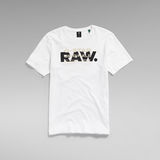G-Star RAW® T-shirt Raw Originals Slim Blanc