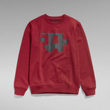 G-Star RAW® Abstract RAW Sweater Red