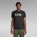 G-Star RAW® Stencil RAW T-Shirt Schwarz