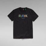 G-Star RAW® Multi Colored RAW. T-Shirt Black