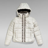 G-Star RAW® Meefic Hooded Padded Jacket White