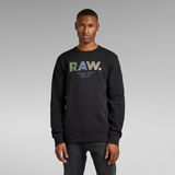 G-Star RAW® Multi Colored RAW. Sweater Black