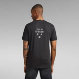 G-Star RAW® Multi Stencil Graphic Slim T-Shirt Black