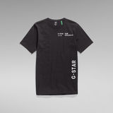 G-Star RAW® Multi Stencil Graphic Slim T-Shirt Schwarz
